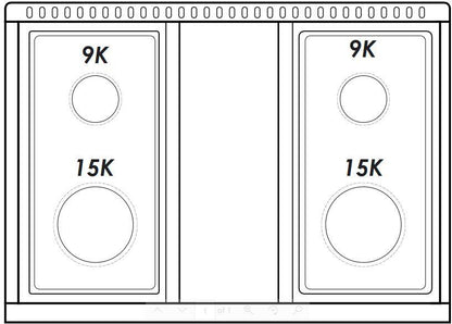 30" Black Freestanding Gas Range