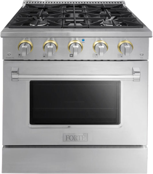 30" Stainless Steel Freestanding Gas Range