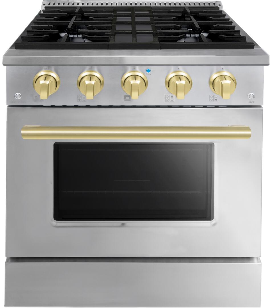 30" Stainless Steel Freestanding Gas Range