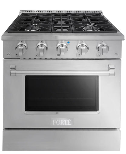 30" Stainless Steel Freestanding Gas Range