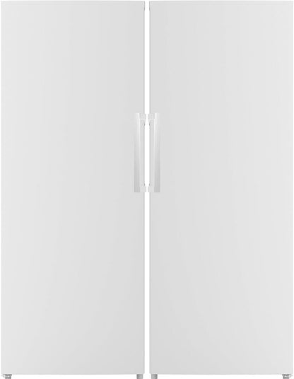 White Freestanding Refrigerator and Freezer Pairs