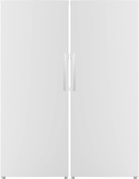 White Freestanding Refrigerator and Freezer Pairs