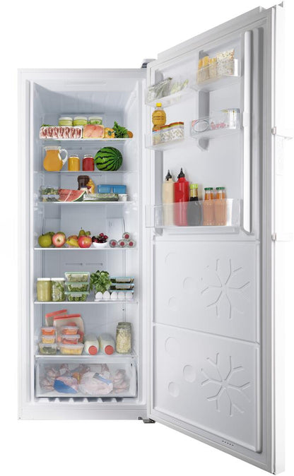 28" White Freestanding Freezerless Refrigerator