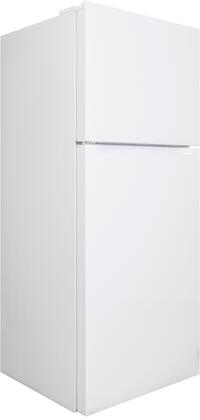 30" White Freestanding Top Freezer Refrigerator