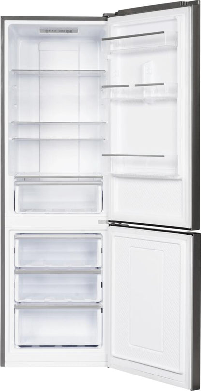 24" Stainless Steel Freestanding Bottom Freezer Refrigerator