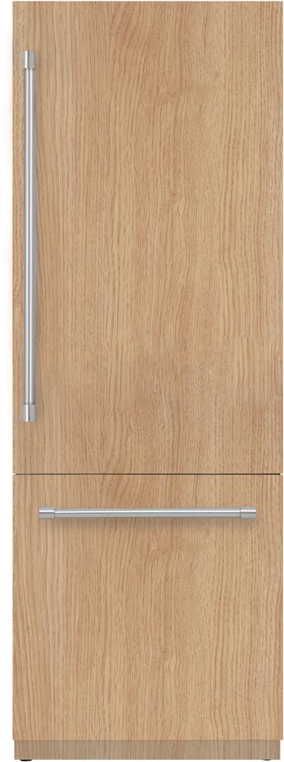 30" Stainless Steel Built-In Bottom Freezer Refrigerator