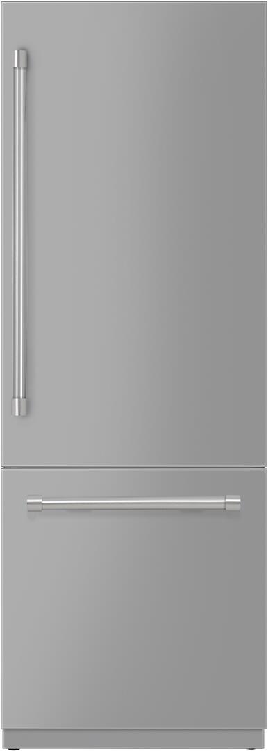 30" Stainless Steel Built-In Bottom Freezer Refrigerator