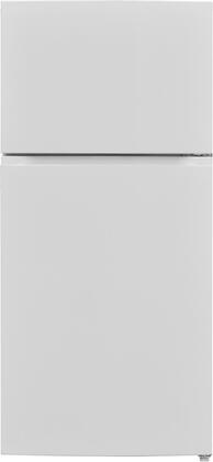 30" White Freestanding Top Freezer Refrigerator