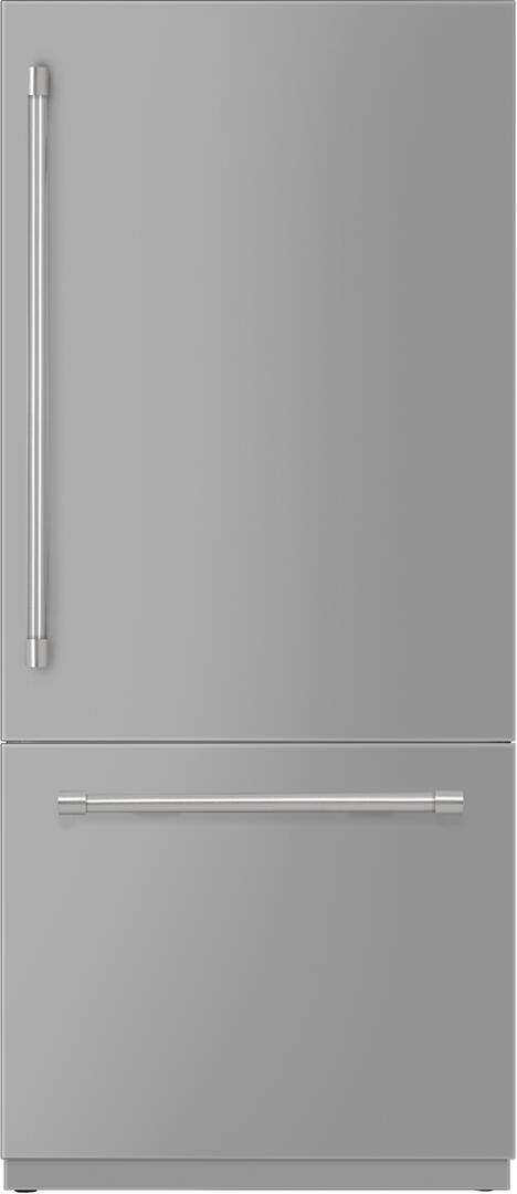 36" Stainless Steel Built-In Bottom Freezer Refrigerator