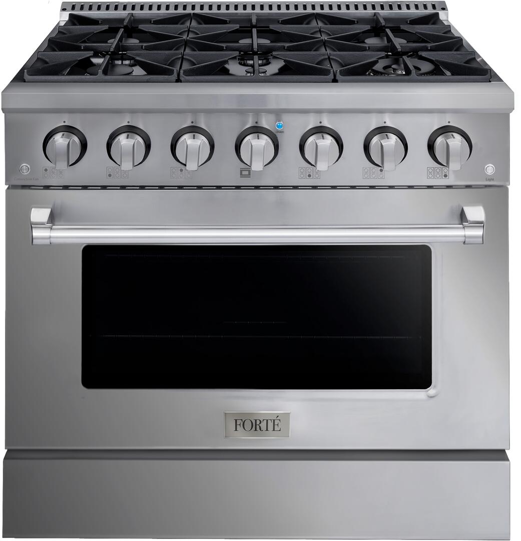 36" Stainless Steel Freestanding Gas Range