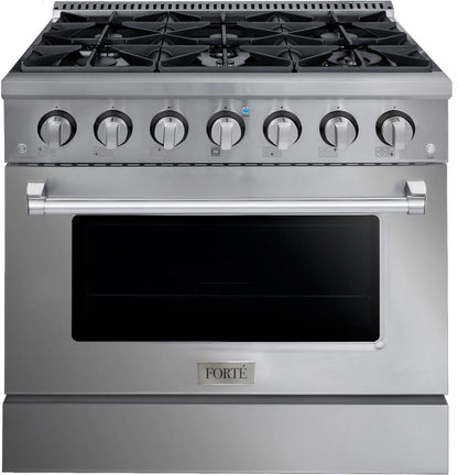 36" Stainless Steel Freestanding Gas Range