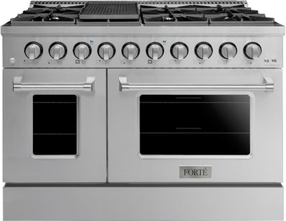 48" Stainless Steel Freestanding Gas Range