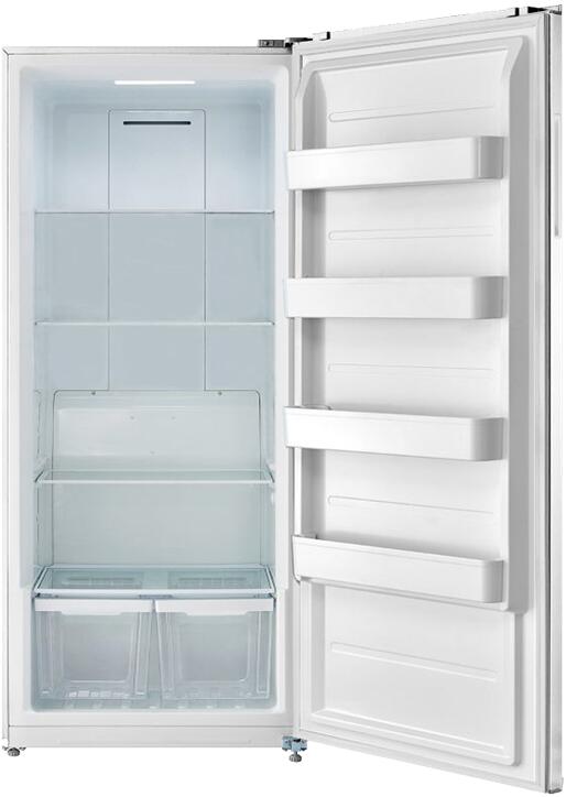 33" White Freestanding Freezerless Refrigerator