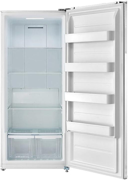 33" White Freestanding Freezerless Refrigerator