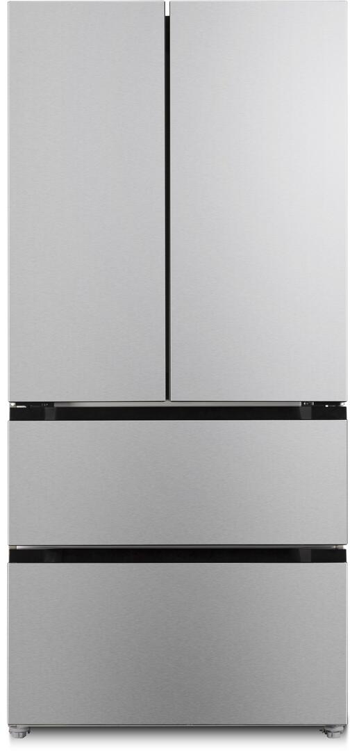 33" Stainless Steel Freestanding French Door Refrigerator