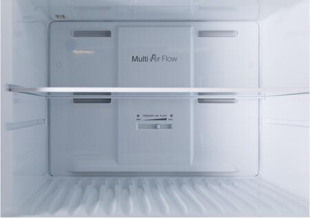 30" White Freestanding Top Freezer Refrigerator