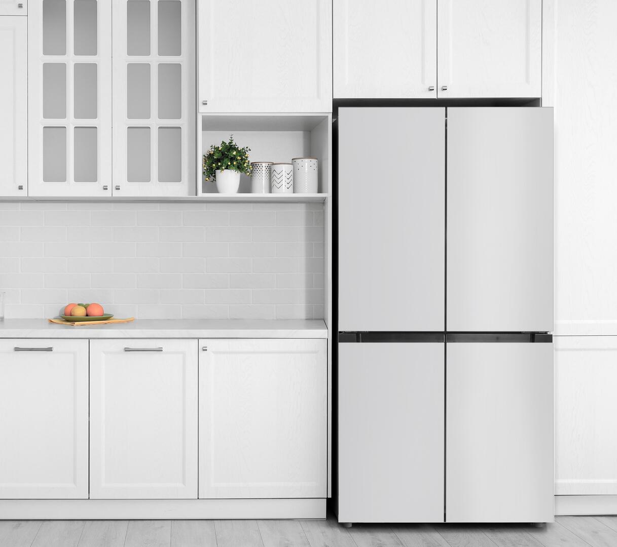 36" Stainless Steel Freestanding French Door Refrigerator