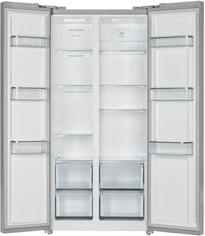 36" Stainless Steel Freestanding Side-By-Side Refrigerator